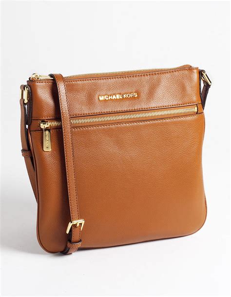 michael kors white and brown handbag|michael kors crossbody bag brown.